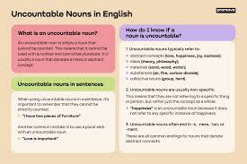 uncountable nouns promova grammar