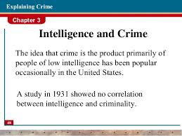 Theories Of Crime Criminology