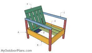 Free Outdoor Chair Plans Myoutdoorplans
