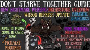 NEW FULL Nightmare Werepig Fight & Dreadstone Overview - Don't Starve  Together Guide - YouTube
