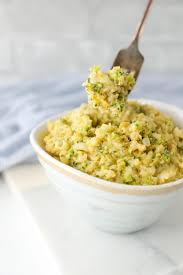 keto cheesy broccoli rice low carb