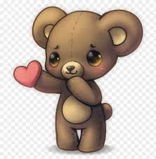 Whether you like them cute or scary, this is the place to submit your creatures. Love Cute Anime Animals Bear Heart Kawaii Cute Teddy Bear Anime Png Image With Transparent Background Toppng