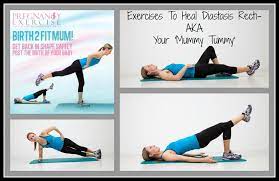 diastasis recti exercises exercises to
