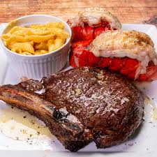 Press alt + / to open this menu. Surf And Turf Air Fryer Steak And Lobster Recipe One Potmeals Com