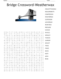 bridge crossword weatherwax word search