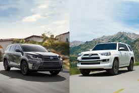 Toyota Highlander Vs Toyota 4runner Which Car Is Right For