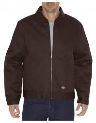 Dickies Dickies Eisenhower Jacket Dark Brown Lined