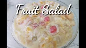 fruit salad pinoy style panlasang