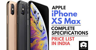 Let us know in the comments. Meet Apple Iphone Xs Max Complete Specifications Price List In India