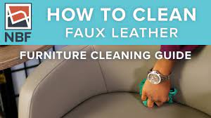 to clean faux leather cleaning guide