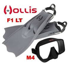 Hollis F 1 Bat Fin Scuba Diving Blade Fin Adjustable Spring