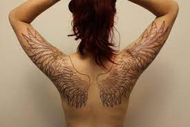 What are the most popular places to get an angel wings tattoo? Pin By Kenneth Palma On Ink Wing Tattoo Tattoos Body Art Tattoos