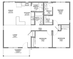 floor plan for affordable 1 100 sf
