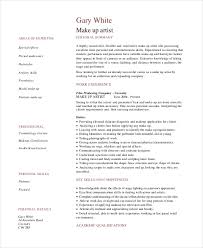 16 artist resume exles pdf doc