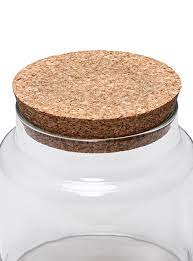 Cork Lid Jar A Basco Company