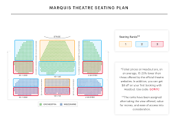 marquee theatre seating