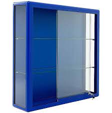 Wall Mounted Glass Display Cabinet With