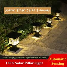 solar bollard light
