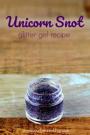 unicorn snot glitter gel recipe