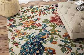 multicolour fl hand tufted carpet
