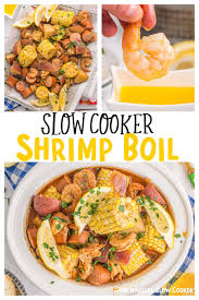 slow cooker shrimp boil the magical