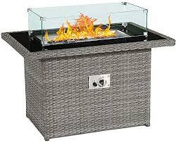 Whole Yardom Gas Fire Pit Table 2