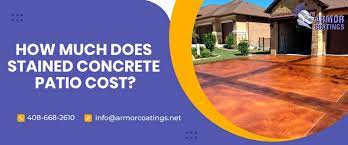 Cost Of A Stained Concrete Patio