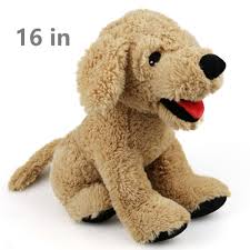 dog stuffed s 12 in soft cuddly golden retriever plush toys stuffed puppy dog toys gift for kids dog beige walmart