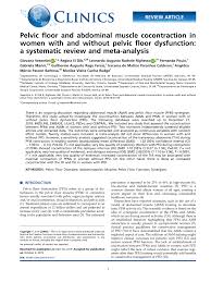 pdf pelvic floor and abdominal muscle