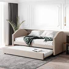 Upholstered Daybed With Twin Size