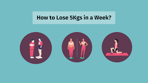 how to lose 5 kg in a week livofy