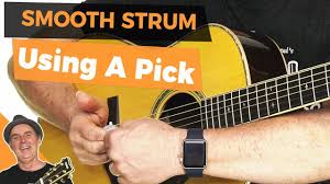 Guitar picks or plectrums are guitar accessories that are mainly used because to produce brighter, louder sounds more than the human fingers can. How To Strum Smoothly Using A Pick Guitar Strumming Lessons Youtube
