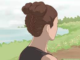 To recreate this look, part your hair in two sections. 3 Simple Ways To Do Space Buns On Short Hair Wikihow
