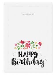 Printable Birthday Card For Her Happy Birthday Card Cute