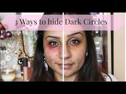 3 ways to cover dark under eye circles