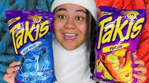 200 layers of blue heat and fuego takis