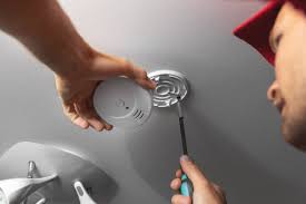 how to install a smoke detector unit at