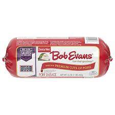 bob evans pork sausage zesty hot 16 oz