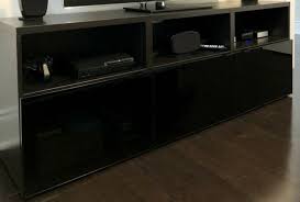 ikea besta tv bench with shelves