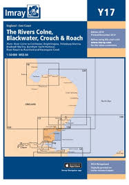 Imray Chart Y17 The Rivers Colne Blackwater Crouch And