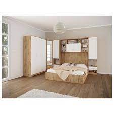 Луксозна бяла спалня с резбована върхушка (bed 116) луксозен сет за спалня с колони в йонийски стил (bed 115) гардеробна стена с плъзгащи врати и надстройка (bed 45) Boxxx Spalen Komplekt S Nadstrojka Na Top Cena Aiko Xxxl