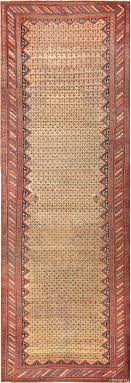 antique persian kurdish gallery rug
