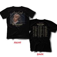 Sweetener Tour 2019 T Shirt Ariana Grande With Date On Back