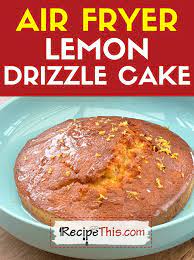 Lemon Drizzle Cake In Ninja Speedi gambar png