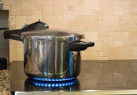 Pressure Cooker On A Glass Top Stove