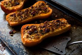 twice baked ernut squash with
