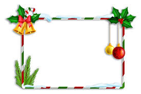 christmas holiday vector frame striped