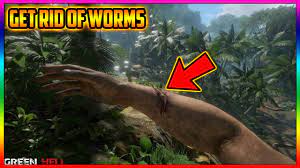 green how to get rid of worms