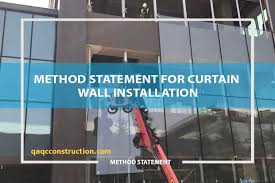 Curtain Wall Glazed Installation
