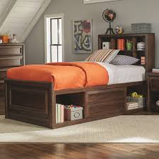 greenough twin bed with bookcase